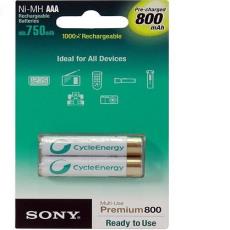 باتری نیم قلمی سونی NH-AAA-B2KN بسته 2 عددی